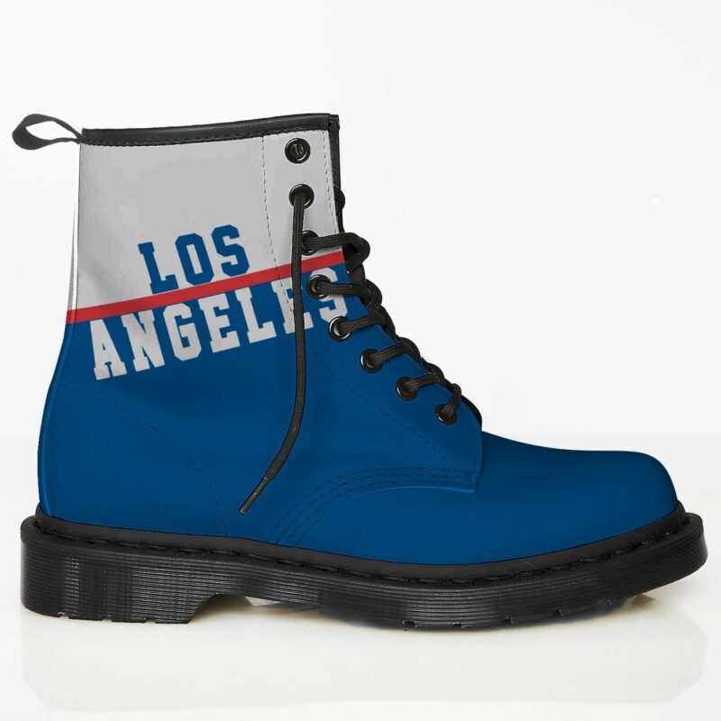 Los Angeles Custom Leather Boots For Fans