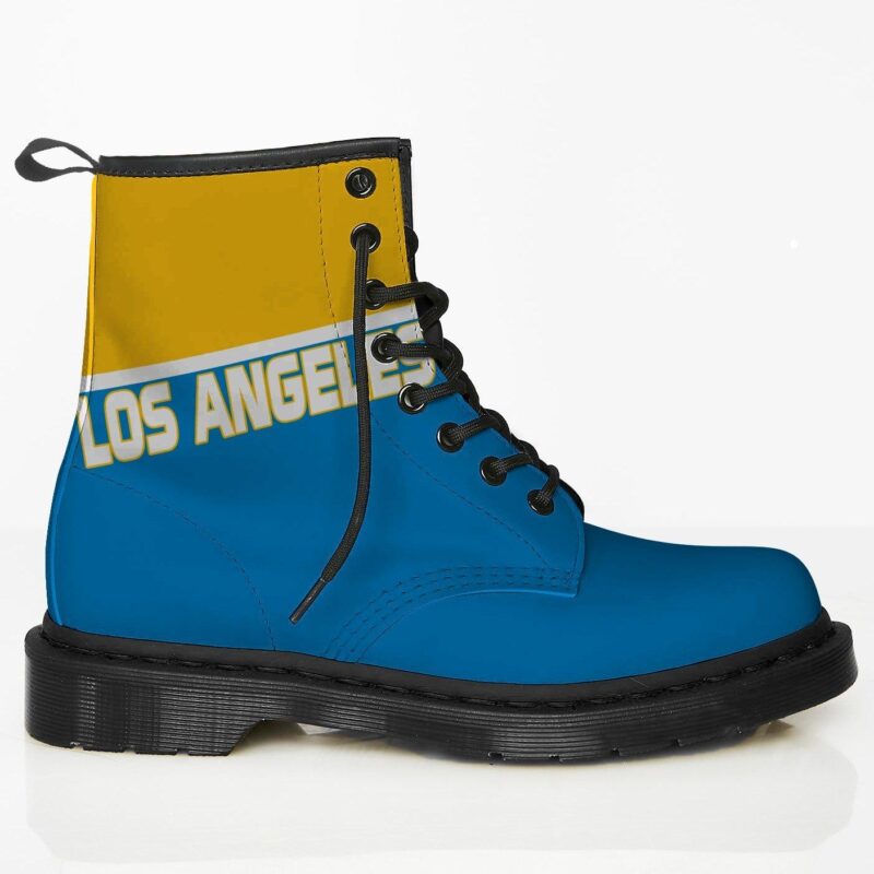 Los Angeles Custom Leather Boots For Fans