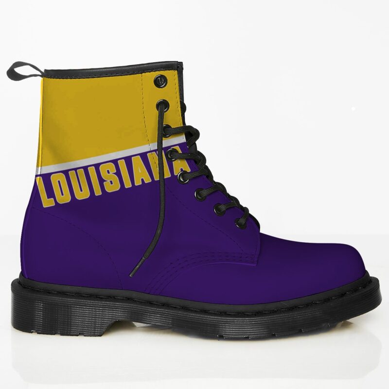 Louisiana Custom Leather Boots For Fans