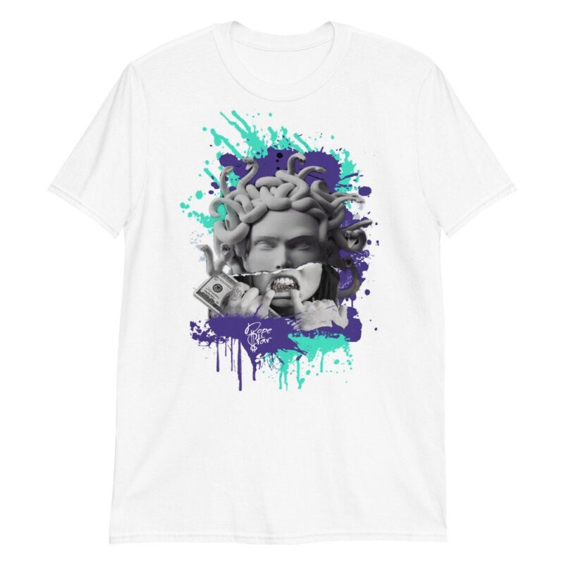 Medusa T Shirt Made to Match Air Jordan 5 Retro Alternate Grape Jordan Shirt Matching Outfits 3