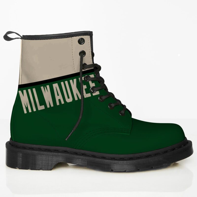 Milwaukee Custom Leather Boots For Fans