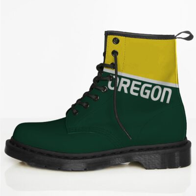 Oregon Custom Leather Boots For Fans 1
