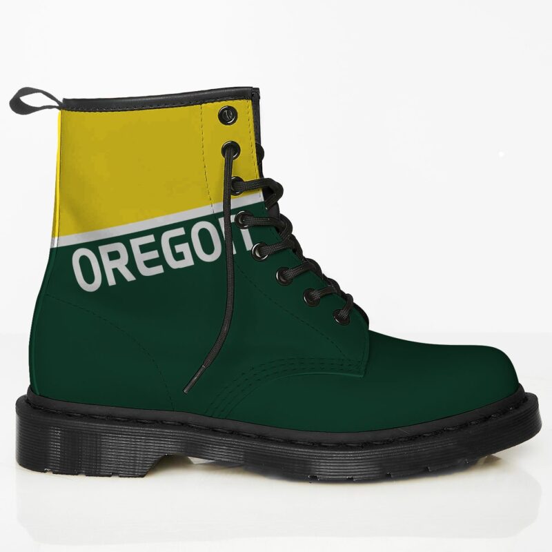 Oregon Custom Leather Boots For Fans