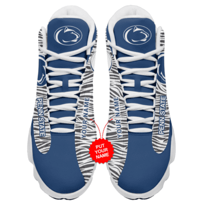 Penn State Nittany Lions Air Jordan 13 Custom Sneakers For Fans JD13115 2