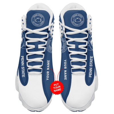 Penn State Nittany Lions Air Jordan 13 Custom Sneakers For Fans JD13116 2