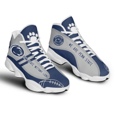 Penn State Nittany Lions Air Jordan 13 Custom Sneakers For Fans JD13117 1