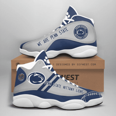 Penn State Nittany Lions Air Jordan 13 Custom Sneakers For Fans JD13117