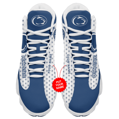 Penn State Nittany Lions Air Jordan 13 Custom Sneakers For Fans JD13118 2