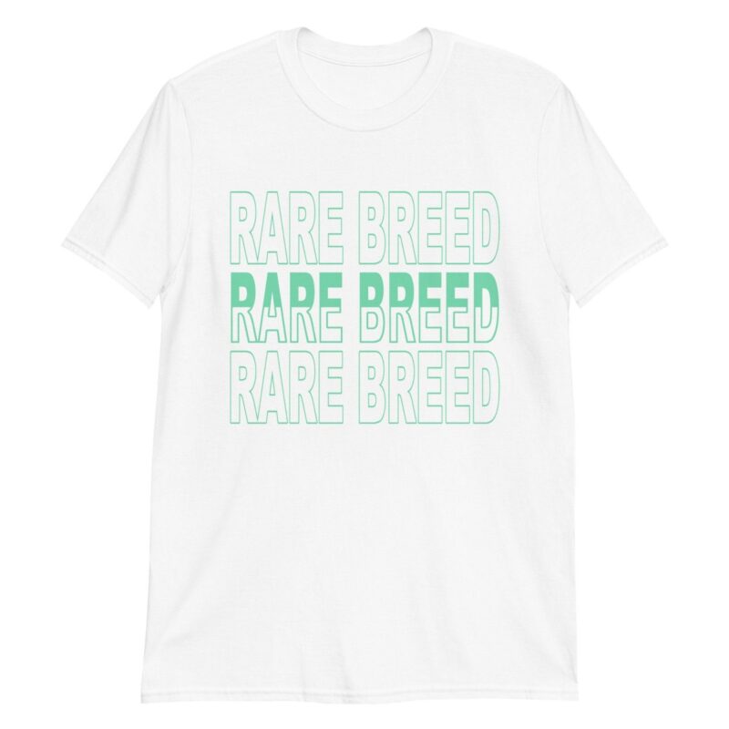 Rare Breed Adult Unisex T Shirt Made to Match Dunk Low Green Glow 2