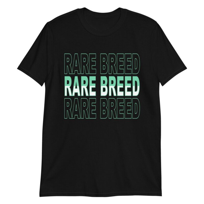Rare Breed Adult Unisex T Shirt Made to Match Dunk Low Green Glow 3