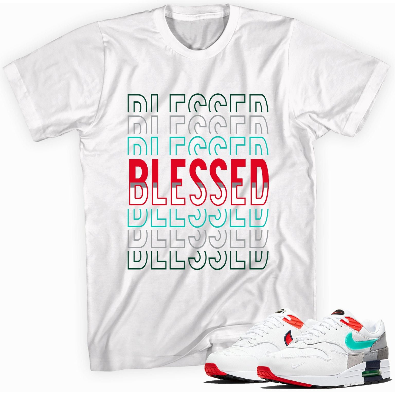 Rare Breed Sneaker Shirt Made to Match Air Max 1 Evolution of Icons T-Shirt -