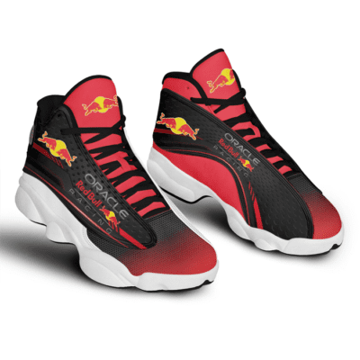 Red Bull Racing Air Jordan 13 Custom Sneakers For Fans JD13002 1