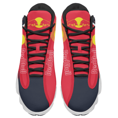 Red Bull Racing Air Jordan 13 Custom Sneakers For Fans JD13007 2