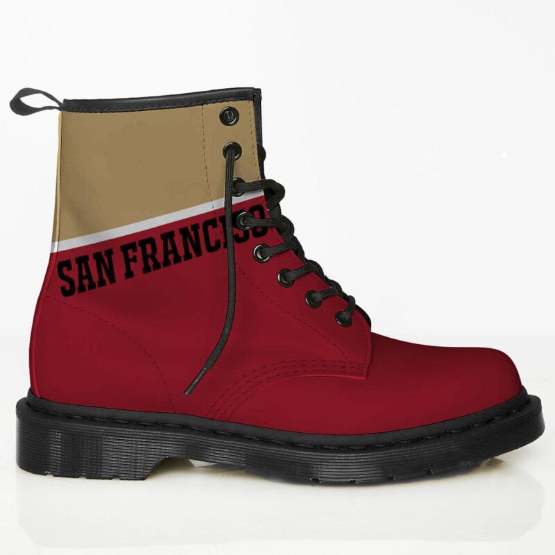 San Francisco Custom Leather Boots For Fans