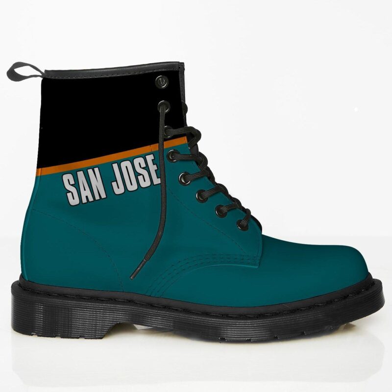 San Jose Custom Leather Boots For Fans