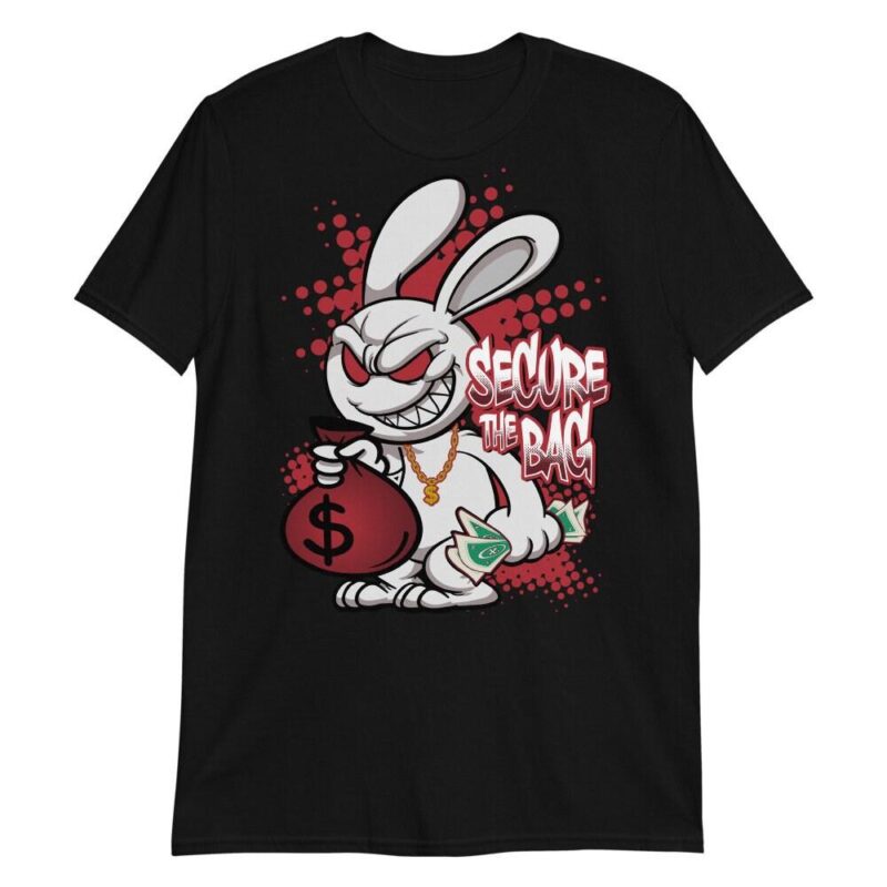 Secure the Bag Sneaker T Shirt Made for Air Jordan 12 Retro Reverse Flu Game Matching Outfits 2