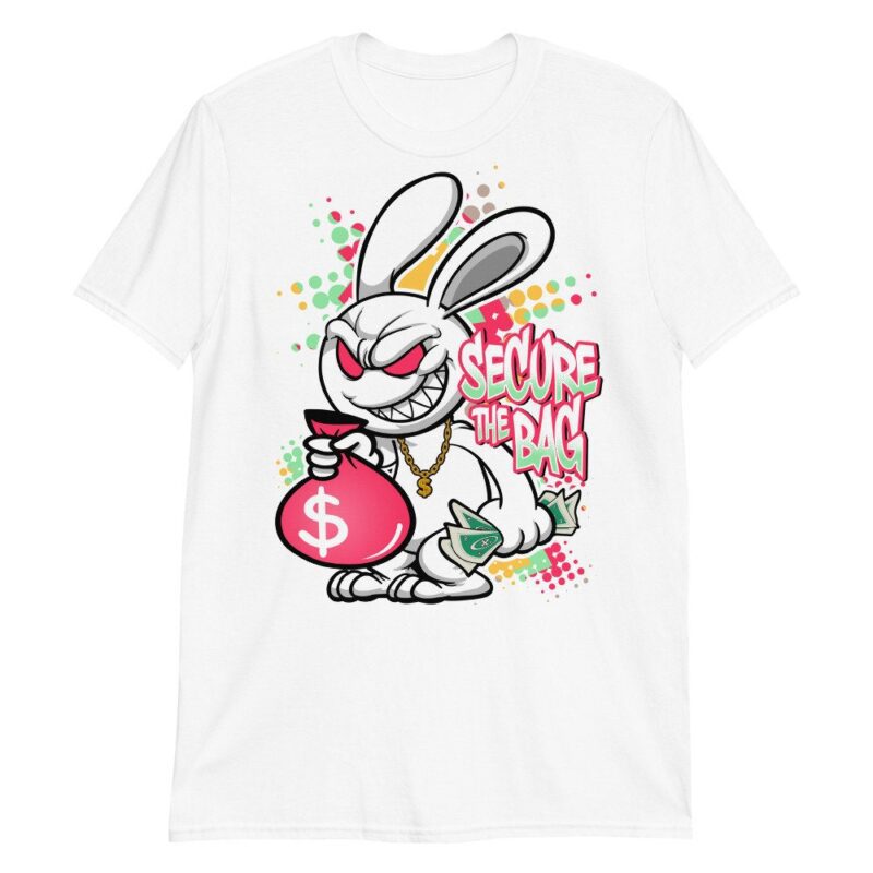 Secure the Bag Sneaker T Shirt Made for Air Jordan 6 Retro Hare Matching Outfits 2