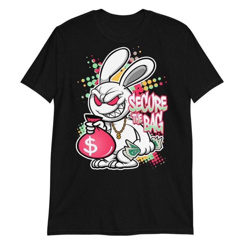 Secure the Bag Sneaker T Shirt Made for Air Jordan 6 Retro Hare Matching Outfits 3