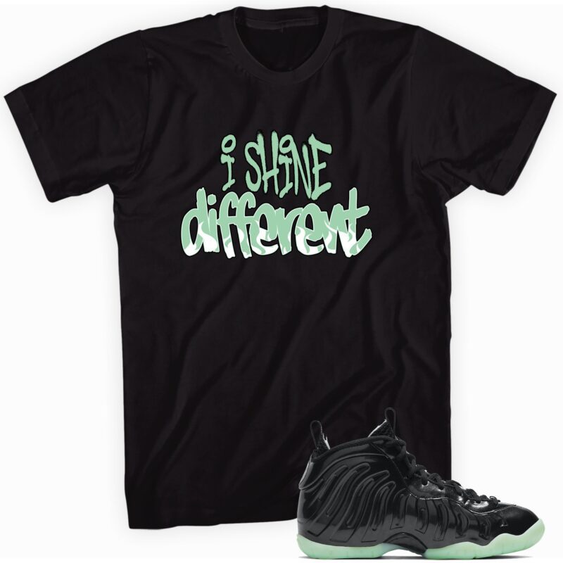 Shine Different Sneaker Shirt Made to Match Air Foamposite One All Star 2021