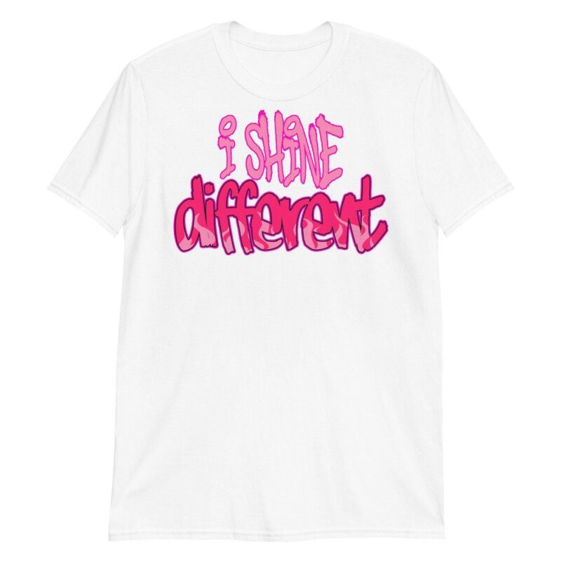 Shine Different T Shirt Match Jordan 14 Shocking Pink 2