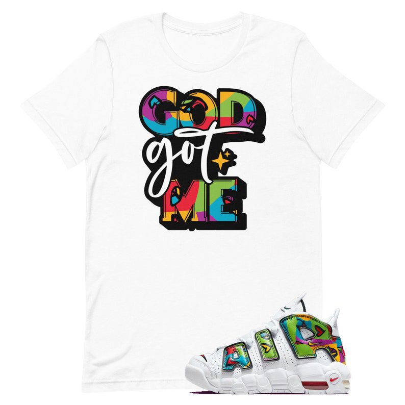 Shirt For Air More Uptempo Peace Love Swoosh Camo Sneaker Match Shirt ...