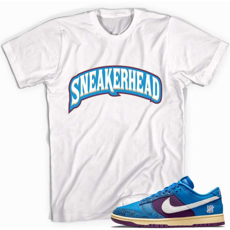 Sneaker Head Sneaker Shirt Match Dunk Low Undefeated Dunk VS AF1