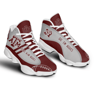 Texas AM Aggies Air Jordan 13 Custom Sneakers For Fans JD13111 1