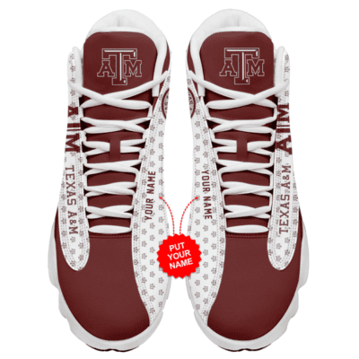 Texas AM Aggies Air Jordan 13 Custom Sneakers For Fans JD13113 2