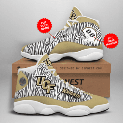 Ucf Knights Air Jordan 13 Custom Sneakers For Fans JD13103