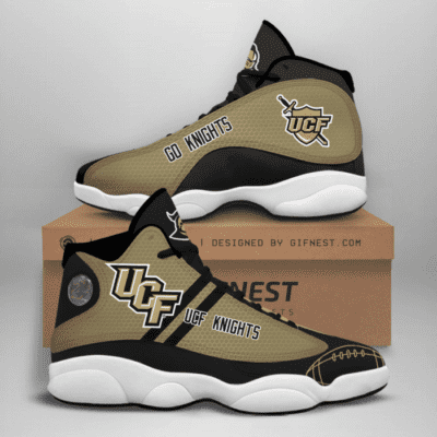 Ucf Knights Air Jordan 13 Custom Sneakers For Fans JD13104