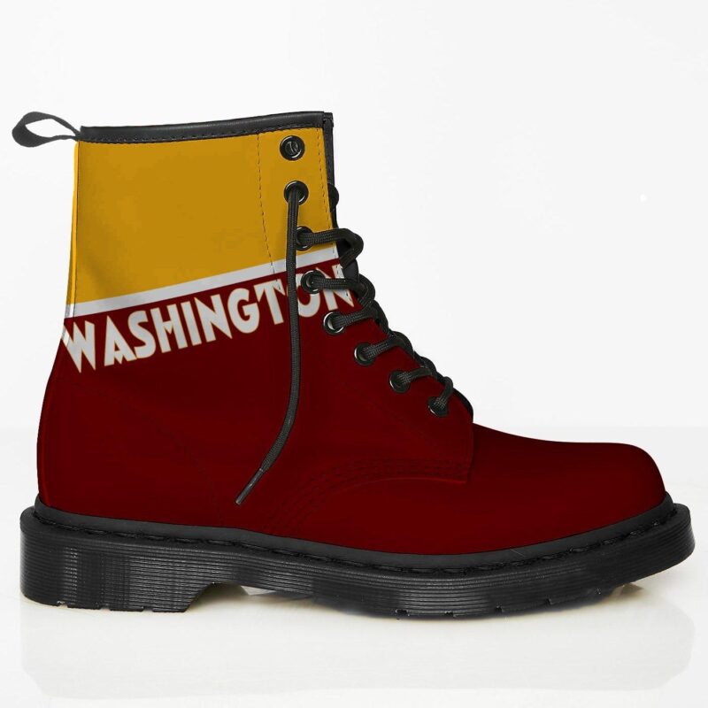 Washington Custom Leather Boots For Fans