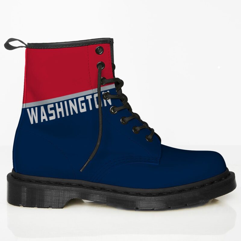 Washington Custom Leather Boots For Fans