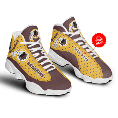 Washington Redskins Air Jordan 13 Custom Sneakers For Fans JD13194 1