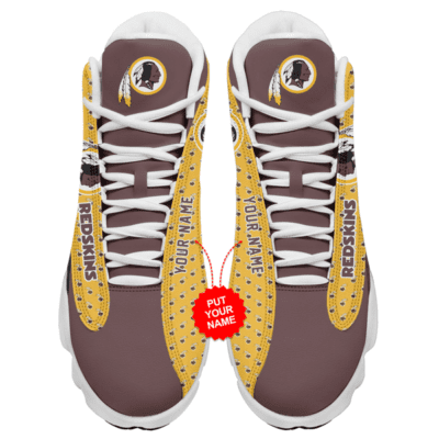 Washington Redskins Air Jordan 13 Custom Sneakers For Fans JD13194 2