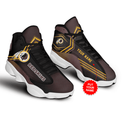 Washington Redskins Air Jordan 13 Custom Sneakers For Fans JD13195 1