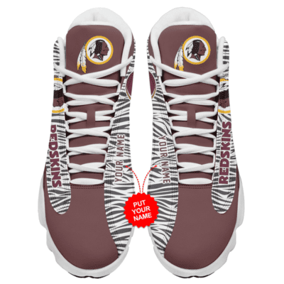 Washington Redskins Air Jordan 13 Custom Sneakers For Fans JD13197 2