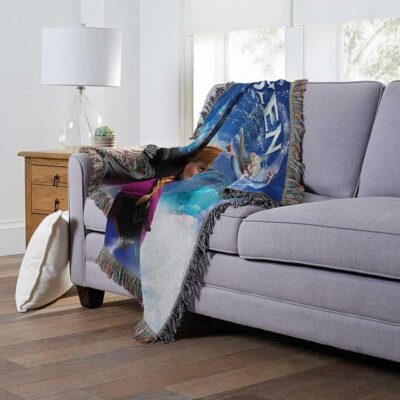 A Frozen Day Woven Tapestry Throw Blanket 4