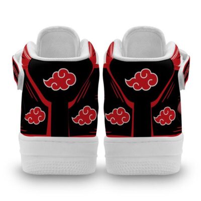 Akatsuki Team Sneakers Air Mid Custom Anime Shoes for Otaku 2
