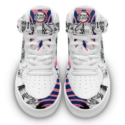 Akaza Sneakers Air Mid Demon Slayer Anime Shoes Mix Manga 1