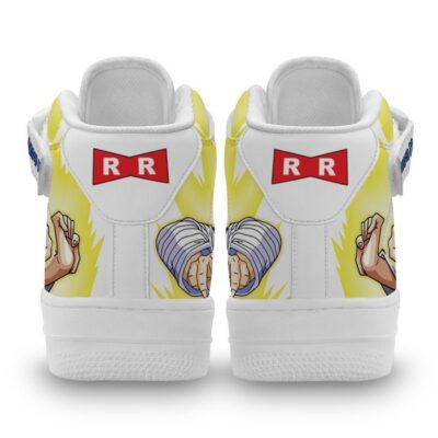 Android 18 Sneakers Air Mid Custom Dragon Ball Anime Shoes for Otaku 2 Android 18 Sneakers Air Mid Custom Dragon Ball Anime Shoes for Otaku 2