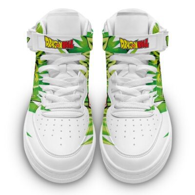Broly Sneakers Air Mid Custom Dragon Ball Anime Shoes for Otaku 1