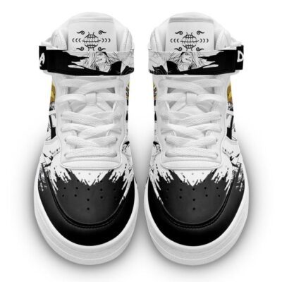 Deidara Sneakers Air Mid Custom Akatsuki Anime Shoes Mix Manga 1