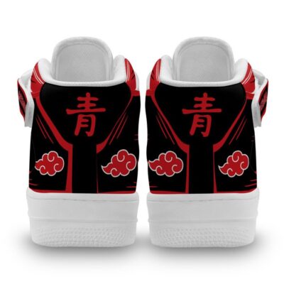 Deidara Sneakers Air Mid Custom Anime Akatsuki Shoes for Otaku 2
