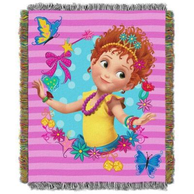 Fancy Nancy, Mademoiselle Woven Tapestry Throw Blanket