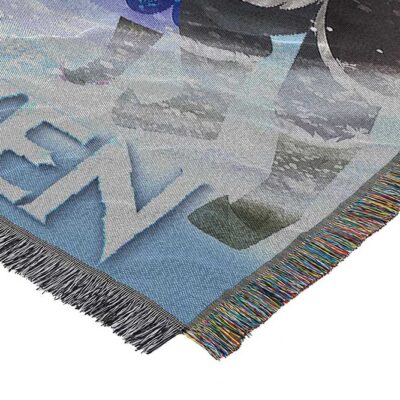 Frozen Storybook Woven Tapestry Throw Blanket 1