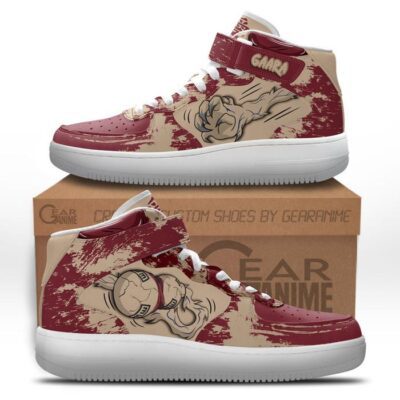 Gaara Skill Sneakers Air Mid Custom NRT Anime Shoes