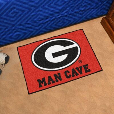 Georgia (Uga) Man Cave Starter Mat - Doormat - Welcome Mat