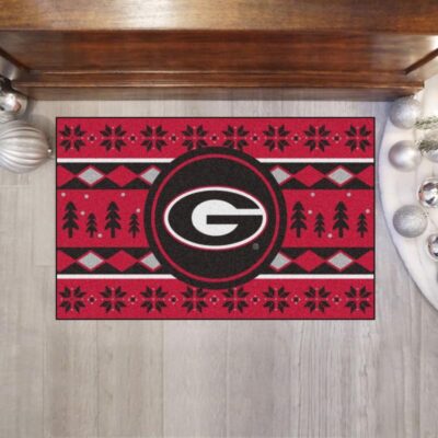Georgia (Uga) Starter Mat - Doormat - Welcome Mat