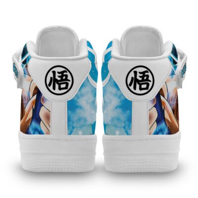 Goku Blue Sneakers Air Mid Custom Dragon Ball Anime Shoes for Otaku 2 Goku Blue Sneakers Air Mid Custom Dragon Ball Anime Shoes for Otaku 2