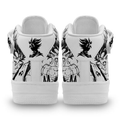 Goku Sneakers Air Mid Custom Dragon Ball Anime Shoes Mix Manga 2